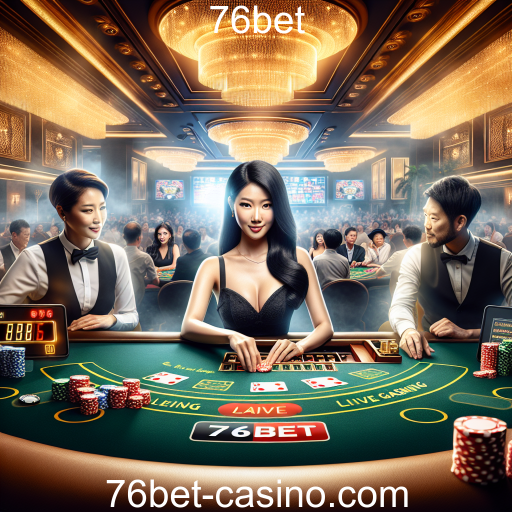 Descubra a Emoção da Categoria 'Ao Vivo' em 76bet